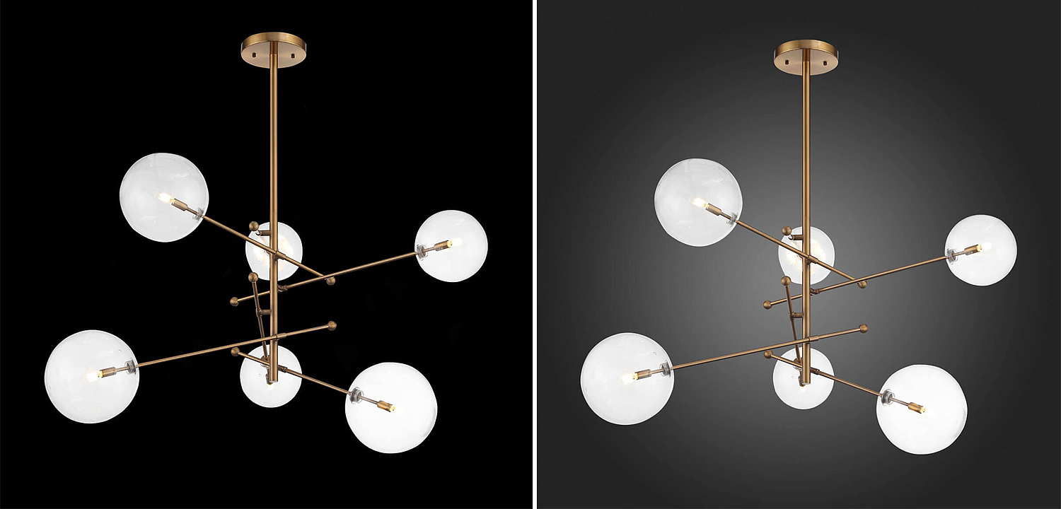 Люстра Gallotti & Radice Brass 6 Люстра Gallotti & Radice Brass 6 - Loft-Concept в Барнауле