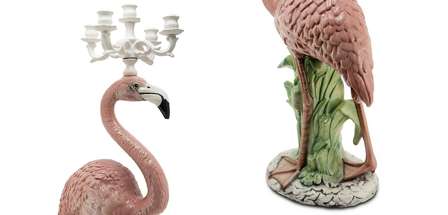 Подсвечник Candleholder Flamingo Bisc Подсвечник Candleholder Flamingo Bisc - Loft-Concept в Барнауле