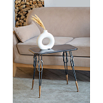 Столик приставной в стиле лофт Unlimited Freedom варинант исполнения - 7 | Loft Concept в Барнауле