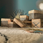 Корзина с крышкой Taji Wicker Basket варинант исполнения - 3 | Loft Concept в Барнауле