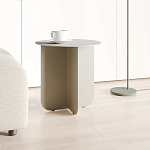 Cross журнальный столик чёрный из металла и кожи варинант исполнения - 1 | Loft Concept в Барнауле