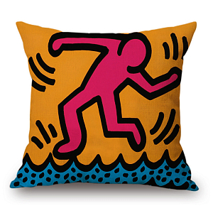 Подушка Keith Haring 4