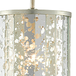 Подвесной светильник в форме цилиндра Speckled Mirror Plates варинант исполнения - 1 | Loft Concept в Барнауле