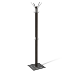 Вешалка с квадратным основанием и 4-мя металлическими крючками Industrial Metal Rust варинант исполнения - 1 | Loft Concept в Барнауле