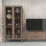 Витрина 2-х дверная с 5-ю полками и 2-мя ящиками Harper Line варинант исполнения - 2 | Loft Concept в Барнауле