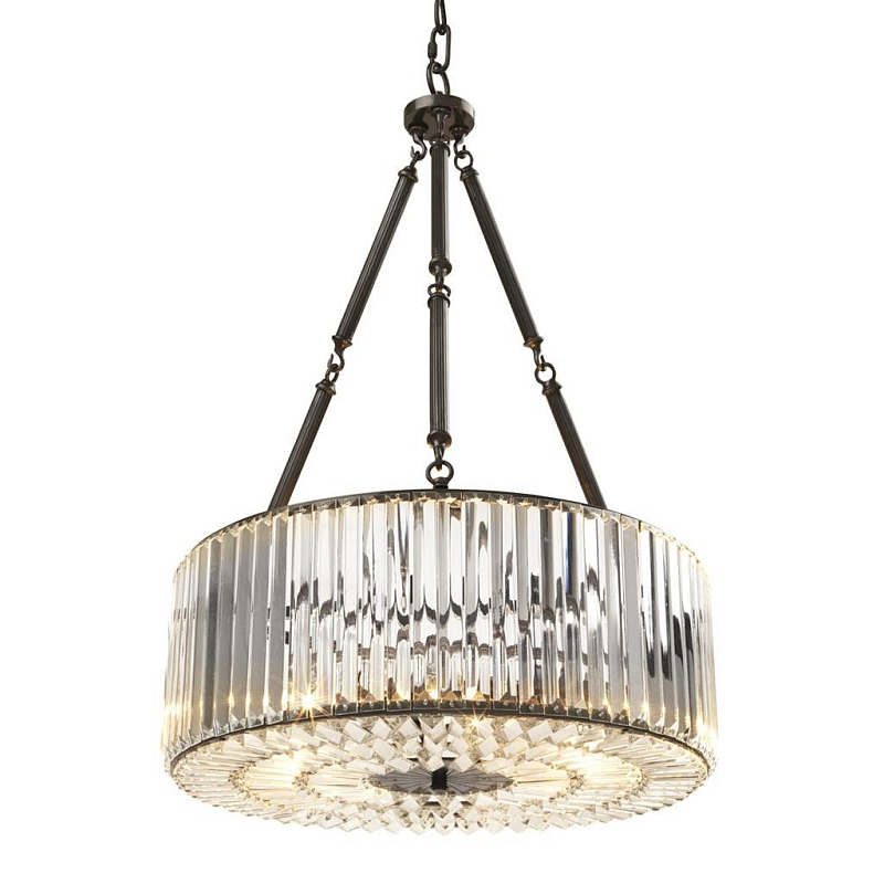 Люстра Chandelier Infinity Bronze Темная бронза Прозрачный (Transparent) Люстра Chandelier Infinity Bronze Темная бронза Прозрачный (Transparent) в Барнауле | Loft Concept