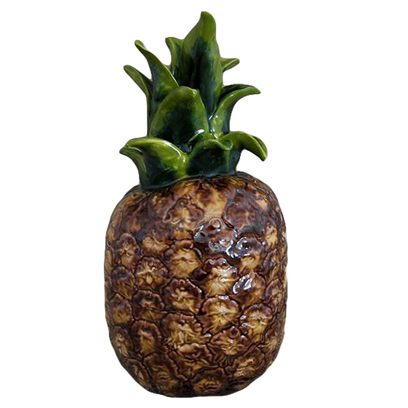 Статуэтка Porcelain Pineapple Коричневый Статуэтка Porcelain Pineapple Коричневый в Барнауле | Loft Concept