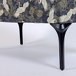 Банкетка с принтом из журавлей Crane варинант исполнения - 4 | Loft Concept в Барнауле