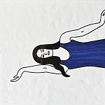 Плитка с узором Рыба пловчиха варинант исполнения - 3 | Loft Concept в Барнауле