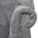 Кресло Charlie Armchair grey velour варинант исполнения - 5 | Loft Concept в Барнауле