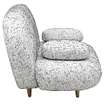 Диван с мягкой обивкой из ткани Michael Sofa варинант исполнения - 2 | Loft Concept в Барнауле