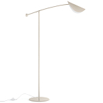 Торшер с поворотным плафоном Aracea Beige Floor Lamp варинант исполнения - 1 | Loft Concept в Барнауле