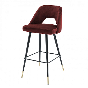 Барный стул Eichholtz Bar Stool Avorio Bordeaux