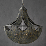 Люстра в форме колокола с декором из тонких железных нитей Jagged Pattern варинант исполнения - 5 | Loft Concept в Барнауле