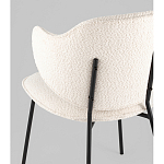 Стул Bellamy букле молочный варинант исполнения - 3 | Loft Concept в Барнауле