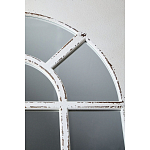 Зеркало-окно с эффектом старения в венецианском стиле Venetian White Mirror варинант исполнения - 3 | Loft Concept в Барнауле