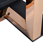 Стол обеденный со стальными ножками оригинальной формы Gourmet Meal варинант исполнения - 4 | Loft Concept в Барнауле