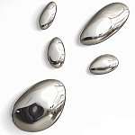 Абстрактная скульптура на стену в виде капли воды Water Outline варинант исполнения - 8 | Loft Concept в Барнауле