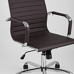 Офисное кресло Renal Low Brown варинант исполнения - 8 | Loft Concept в Барнауле