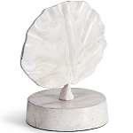 Статуэтка белая Metal Flowers Аntique Рlating варинант исполнения - 1 | Loft Concept в Барнауле