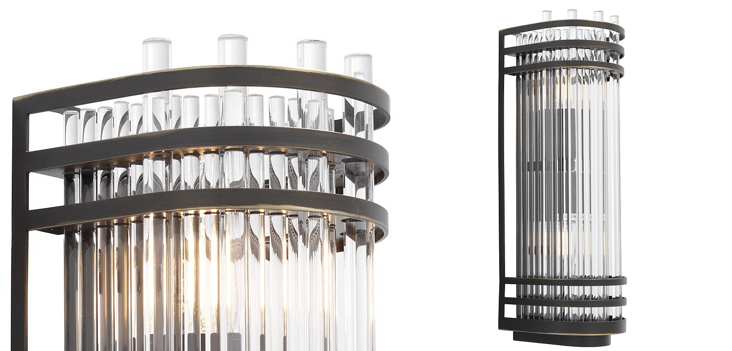 Бра Eichholtz Wall Lamp Gulf S Bronze Бра Eichholtz Wall Lamp Gulf S Bronze - Loft-Concept в Барнауле