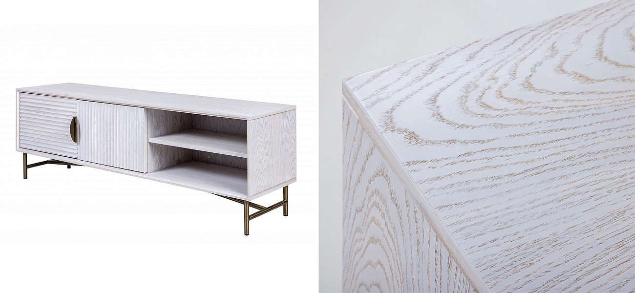 ТВ-тумба Antique Order Шпон Беленого дуба ТВ-тумба Antique Order Шпон Беленого дуба - Loft-Concept в Барнауле