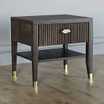 Прикроватная тумбочка с ящиком Elsa Dreams Walnut варинант исполнения - 1 | Loft Concept в Барнауле