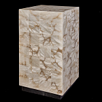 Торшер прямоугольный из натурального камня Calcite Geometry варинант исполнения - 9 | Loft Concept в Барнауле