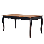 Стол обеденный прямоугольный из массива березы со столешницей из шпона ясеня Vintage варинант исполнения - 1 | Loft Concept в Барнауле