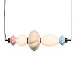 Подвесной светильник фигруный с керамическими элементами 18W LED Fragrant Light варинант исполнения - 2 | Loft Concept в Барнауле