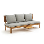 Садовый диван-трансофрмер Kate серый варинант исполнения - 1 | Loft Concept в Барнауле