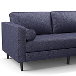 Мебельная ткань Шенилл синий цвет 138 см T4-33 варинант исполнения - 5 | Loft Concept в Барнауле