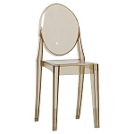 Прозрачный стул с янтарным оттенком LOUIS GHOST CHAIR варинант исполнения - 1 | Loft Concept в Барнауле