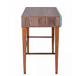 Стол письменный из массива бука с 2-мя ящиками серый Wenge Light варинант исполнения - 2 | Loft Concept в Барнауле