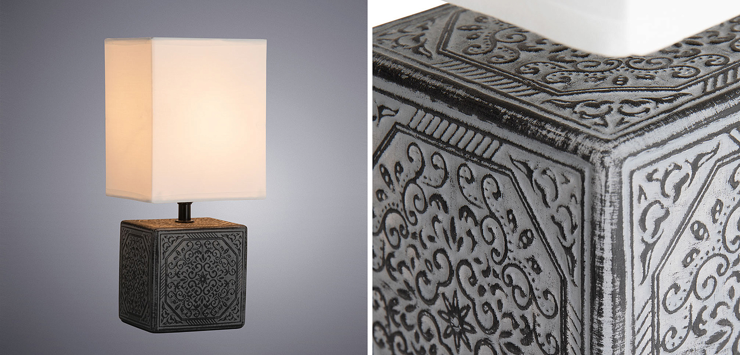 Настольная лампа Lazio Black Table Lamp Настольная лампа Lazio Black Table Lamp - Loft-Concept в Барнауле
