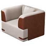 Кресло Richmond  с кожаной отделкой варинант исполнения - 2 | Loft Concept в Барнауле