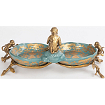 Блюдо двойное из фарфора Crogy варинант исполнения - 4 | Loft Concept в Барнауле