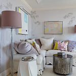 Обои ручная роспись Bamboo Special Colourway on Natural Mica metallic silk варинант исполнения - 1 | Loft Concept в Барнауле