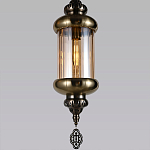 Подвесной светильник с янтарным стеклянным плафоном Amber Queen варинант исполнения - 3 | Loft Concept в Барнауле