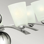 Люстра с матовыми конусными плафонами и декоративными элементами в форме шаров Hinkley варинант исполнения - 17 | Loft Concept в Барнауле