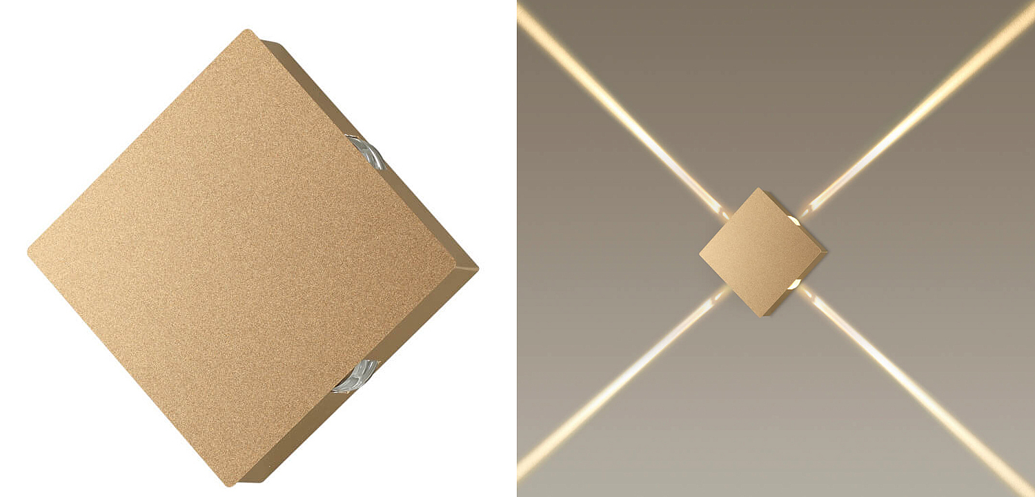 Спот Jedi Beam Sconce gold Спот Jedi Beam Sconce gold - Loft-Concept в Барнауле