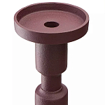 Подсвечник фигурный сливовый Bright Accent 35 см варинант исполнения - 2 | Loft Concept в Барнауле