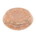 Подставка под шар круглая из натурального камня Мрамор Розовый Natural Stone Sphere Stands варинант исполнения - 1 | Loft Concept в Барнауле