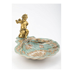 Блюдо с бронзовым ангелом Porcelain Angels of Paradise варинант исполнения - 2 | Loft Concept в Барнауле