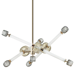 Светодиодная люстра Rovelly Gold варинант исполнения - 1 | Loft Concept в Барнауле