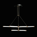 Люстра с геометрической конструкцией из вытянутых цилиндрических плафонов Hex Scaffold  варинант исполнения - 4 | Loft Concept в Барнауле