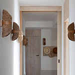 Бра плетеное из ротанга Chainmail варинант исполнения - 3 | Loft Concept в Барнауле