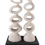 Белые тотемы природной формы Большой напольный Арт-объект Vega   варинант исполнения - 2 | Loft Concept в Барнауле