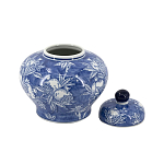 Ваза с крышкой в китайском стиле Гранатовое дерево Blooming Pomegranate варинант исполнения - 10 | Loft Concept в Барнауле