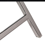 Стол сервировочный кожаный с декором в виде золотистой фигуркой лося Embodiment of Style варинант исполнения - 4 | Loft Concept в Барнауле